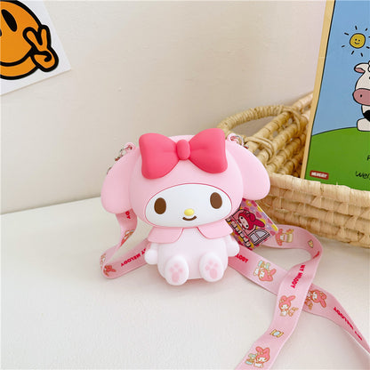 Graceful Silicone Authorized Cute Melody Clow Children's Coin Purse