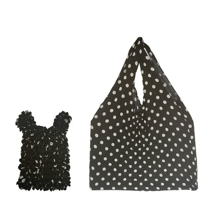 Dot Hedgehog Pineapple Bread Magic Telescopic Handbags