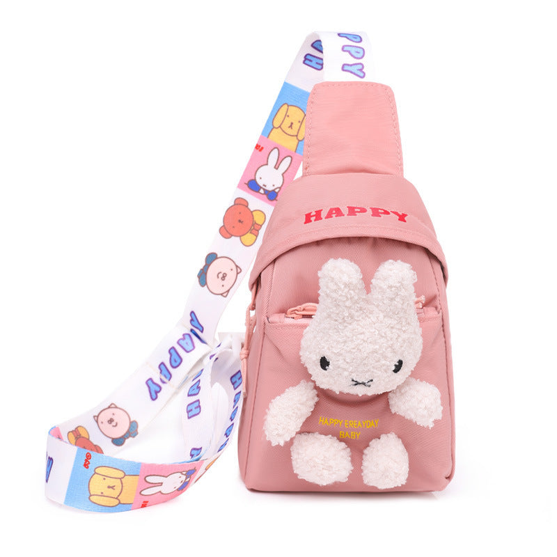 Women's & Children's & Canvas Fashion Bunny Cute Heart Waist Packs