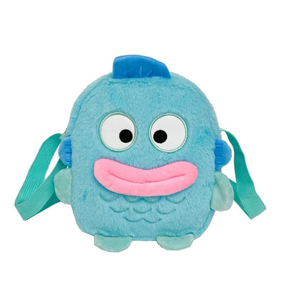 Little Fish Strange Plush Three-dimensional Sausage Crossbody Bags