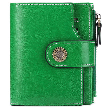 Women's Short Korean Fashion Hasp Clutch Pocket Ladies Wallets