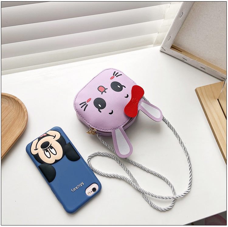 Children's Cartoon Rabbit Cute Fashion Trendy Bunny Purses