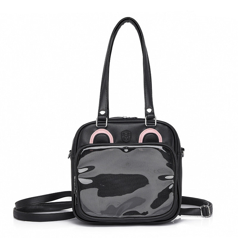 Elegant Popular Kenai Bear Cartoon Commuter Crossbody Bags