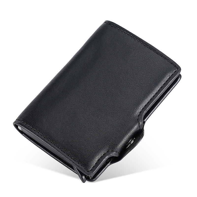 Automatic Pop-up Metal Aluminum Box Credit Card Holder