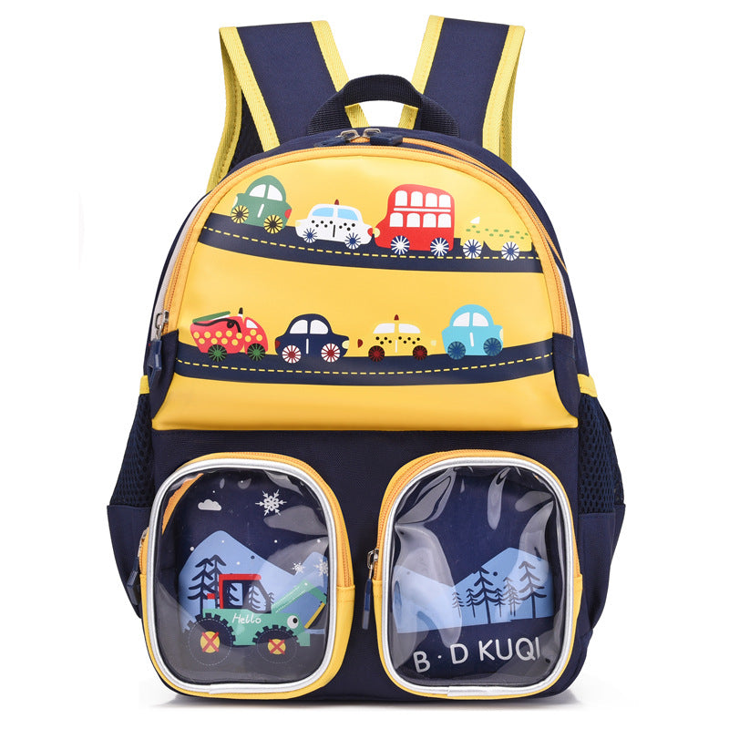 Children's Cartoon Boys Dinosaur Unicorn Lightweight Children's Backpacks