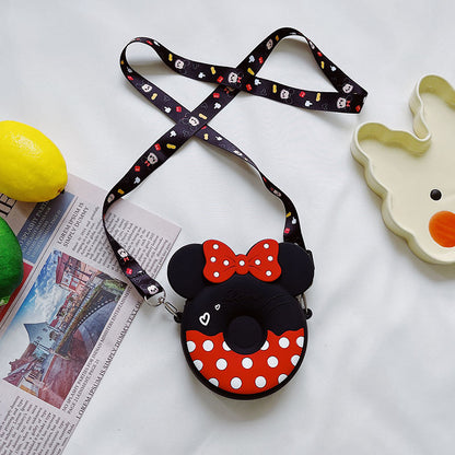 Cute Silicone Ribbon Super Mini Personality Children's Coin Purse