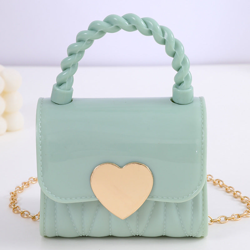 Women's Slouchy Creative Mini Love Gel Crossbody Bags