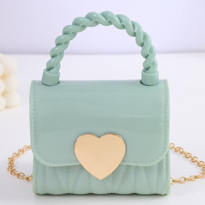 Women's Slouchy Creative Mini Love Gel Crossbody Bags