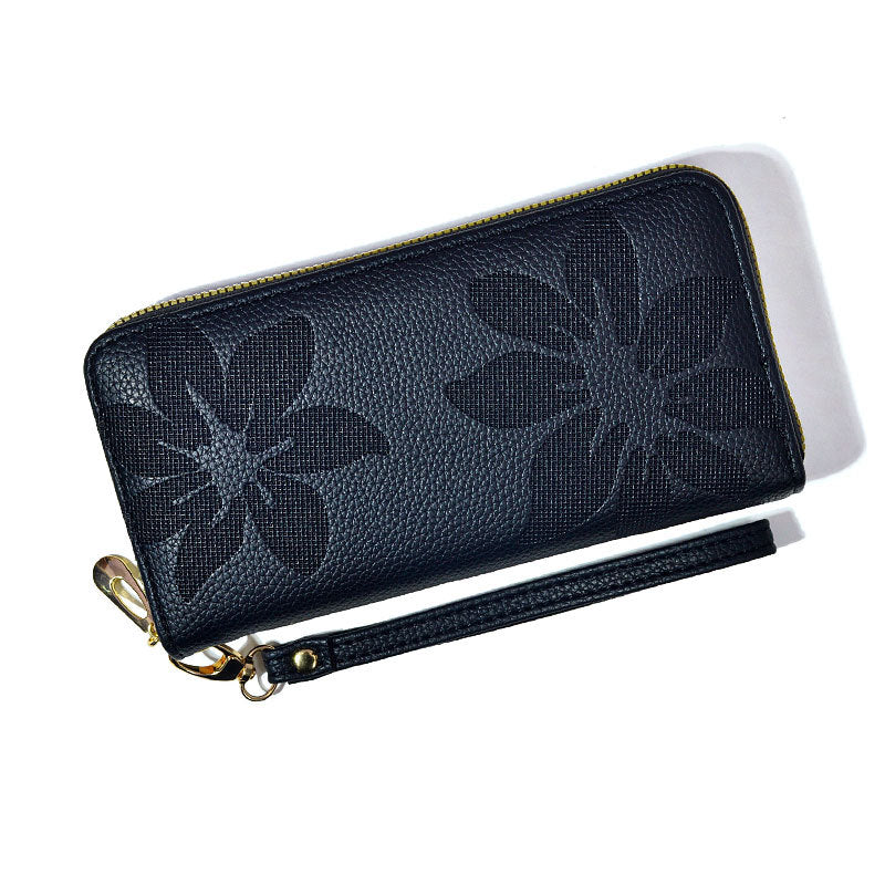 Women's Long Clutch Large Capacity Mobile Ladies Wallets