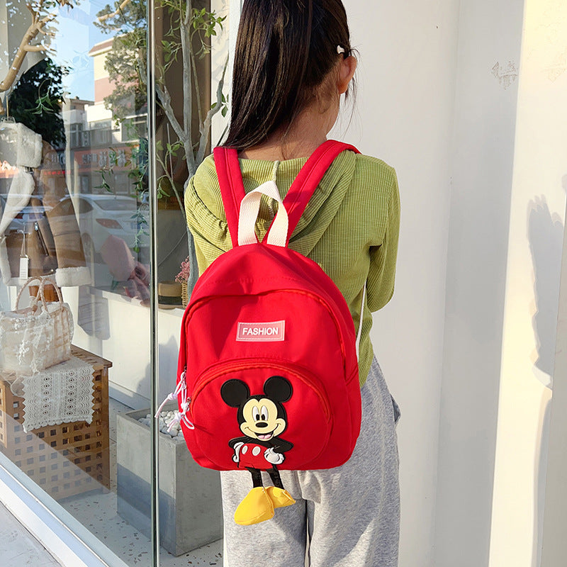 Attractive Small Cute Boys Cartoon Leisure Backpacks