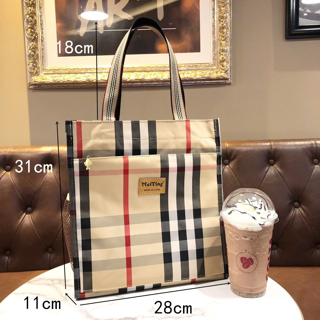 Fashion Cloth Portable Lunch Box Mummy Handbags