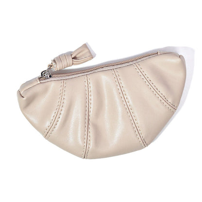 Women's Croissant Niche Texture Can Be Praised Ladies Wallets