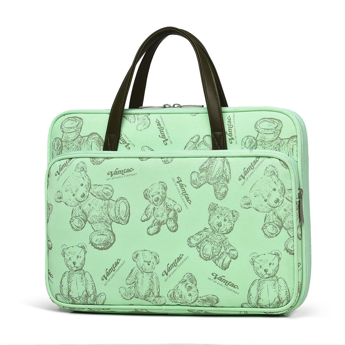 Sacs pour ordinateur portable pour femmes de haute qualité avec motif ours de dessin animé à la mode