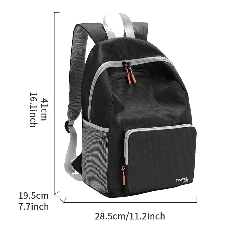 Attractive Folding Portable Large Capacity Lightweight Backpacks