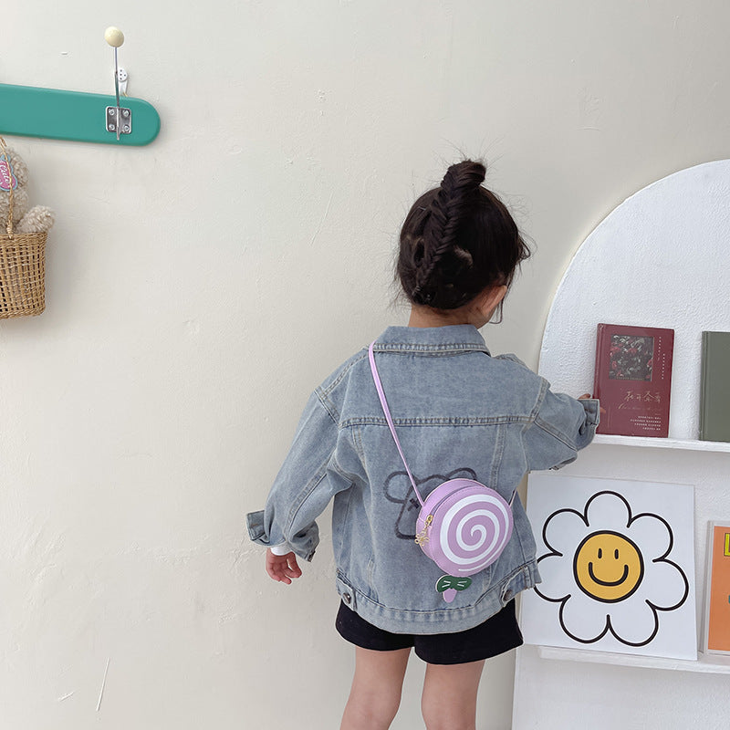 Sacs à main tendance pour femmes, enfants et pour l'argent de poche avec motif sucette