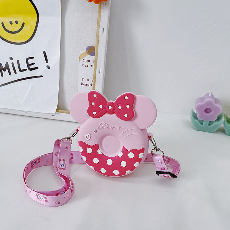 Cute Silicone Ribbon Super Mini Personality Children's Coin Purse