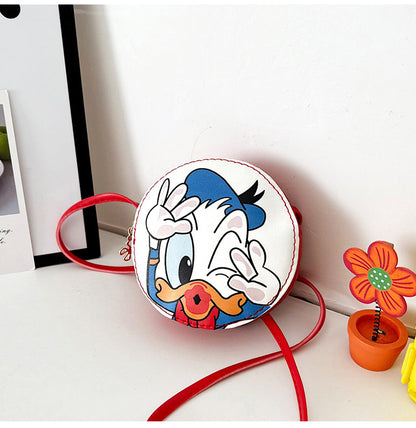 Children's Korean Style Fashion Small Round Cartoon Children's Shoulder Bags