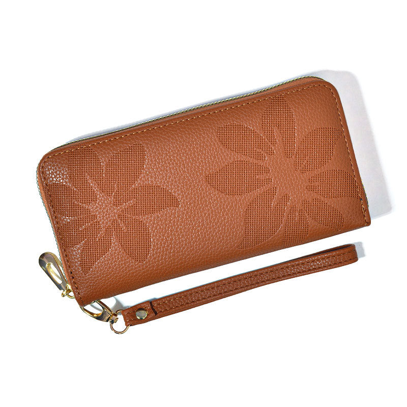 Women's Long Clutch Large Capacity Mobile Ladies Wallets