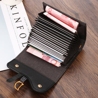 Organ Female Exquisite Small Multiple Slots Card Holder