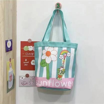 Children's Portable Korean Style Heart Mummy Lunch Bags