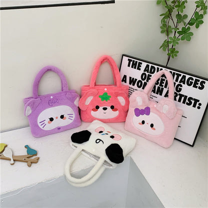 Children's Attractive Charming Doll Tuition Plush Children's Shoulder Bags