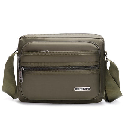 Attractive Slouchy Canvas Gift Printing Advertising Men's Messenger Bags