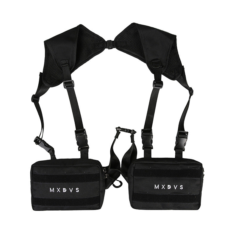 Women's & Men's & Dark Work Clothes Vest Fashion Waist Packs