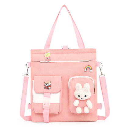 Waterproof Tuition Cartoon Junior High Portable Elementary School Students' Schoolbags