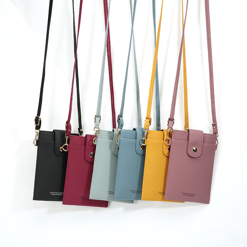 Women's Cell Solid Color Summer Fashion Simple Phone Bags