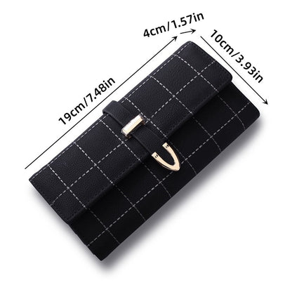 Women's Long Embroidery Retro Dull Polish Cover Ladies Wallets