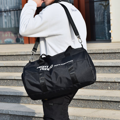 Sacs de voyage portables de grande capacité pour femmes et hommes, avec séparation sèche et humide