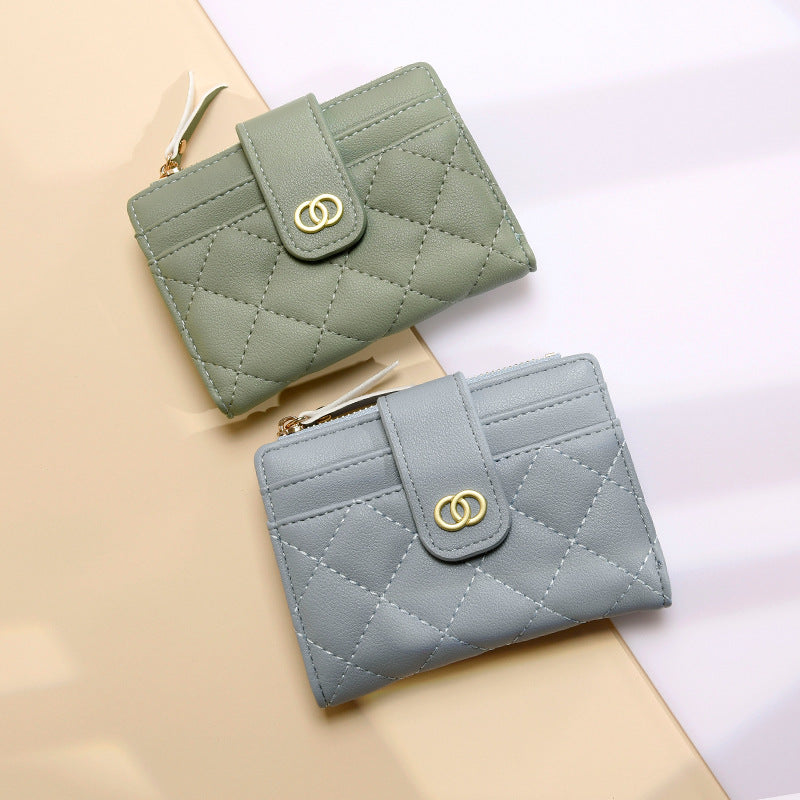 Women's Cool Charming Graceful Korean Short Ladies Wallets