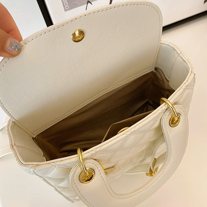 Women's Korean Style Diana Exquisite Spring Rhombus Crossbody Bags