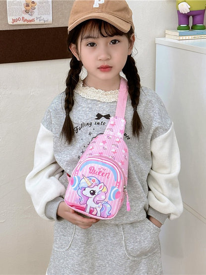 Children's Korean Cartoon Boys Cute Princess Small Children's Shoulder Bags