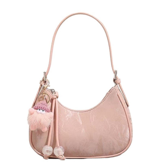 Women's Niche Design Underarm Exquisite Selenodont Portable Shoulder Bags