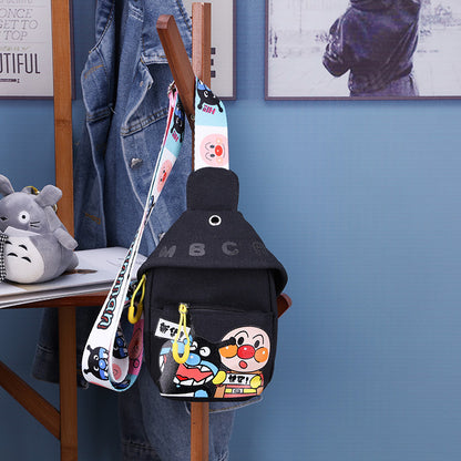 Women's & Children's & Cartoon Canvas Fashionable Korean Style Waist Packs