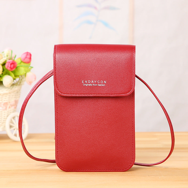 Women's Promotion Can Be Touch Screen Mobile Crossbody Bags