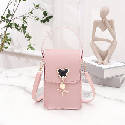 Women's Mobile Sense Cute Pendant Storage Small Phone Bags