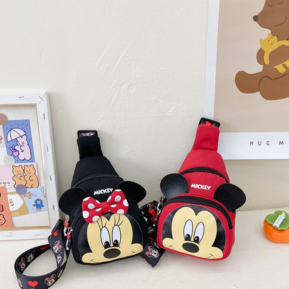 Children's Stylish Live Broadcast Mickey Ni Children's Waist Packs