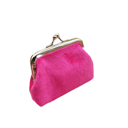 Beautiful Classy Plush Fabric Small Gift Purses