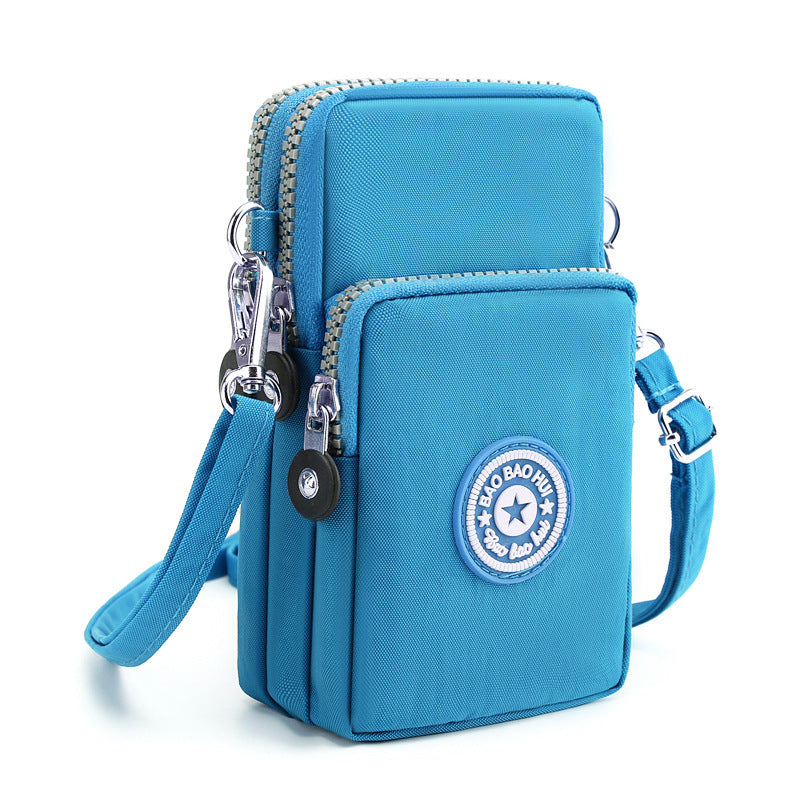 Korean Style Mobile Female Fabric Halter Phone Bags