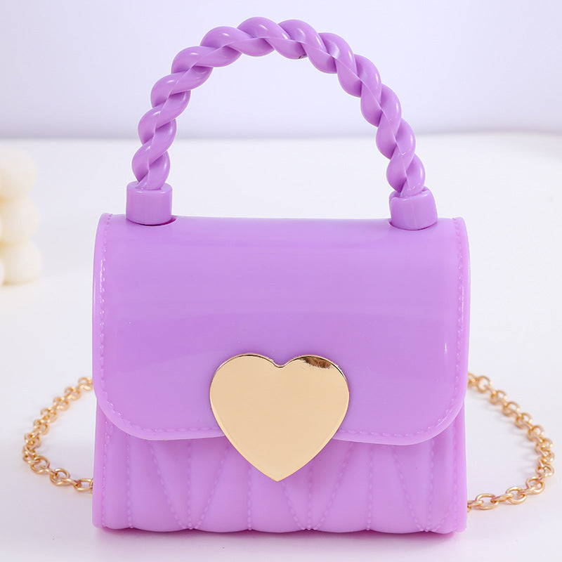 Women's Slouchy Creative Mini Love Gel Crossbody Bags