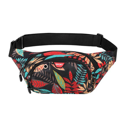 Women's Creative Fashion Landscape Image Running Cycling Waist Packs