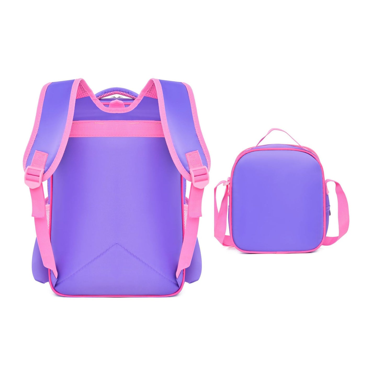 Ensemble de sacs à lunch pour crayons de dessin animé Cool Primary Set