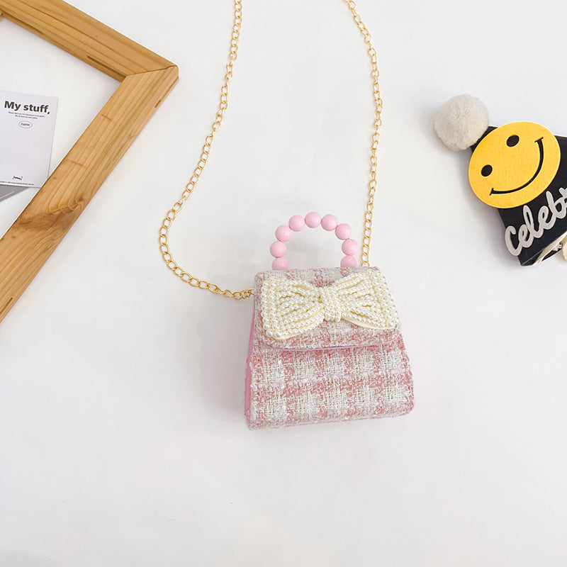 Style Chain Small Square Cartoon Bunny Children's Shoulder Bags