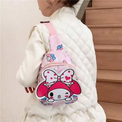 Children's New Cartoon Mini Cute Princess Children's Waist Packs