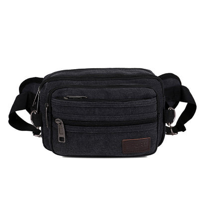 Men's Oxford Cloth Canvas Riding Tide Men's Waist Packs