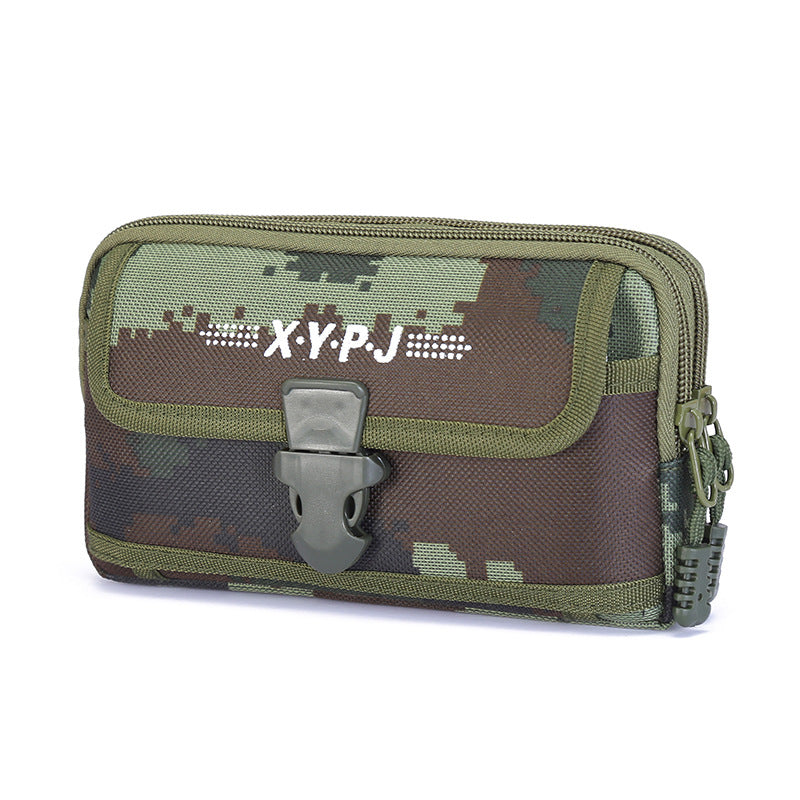 Men's Mobile Wear Horizontal Vertical Pannier Waterproof Men's Waist Packs