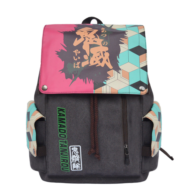 Anime Peripheral Totoro Attack On Titan Backpacks