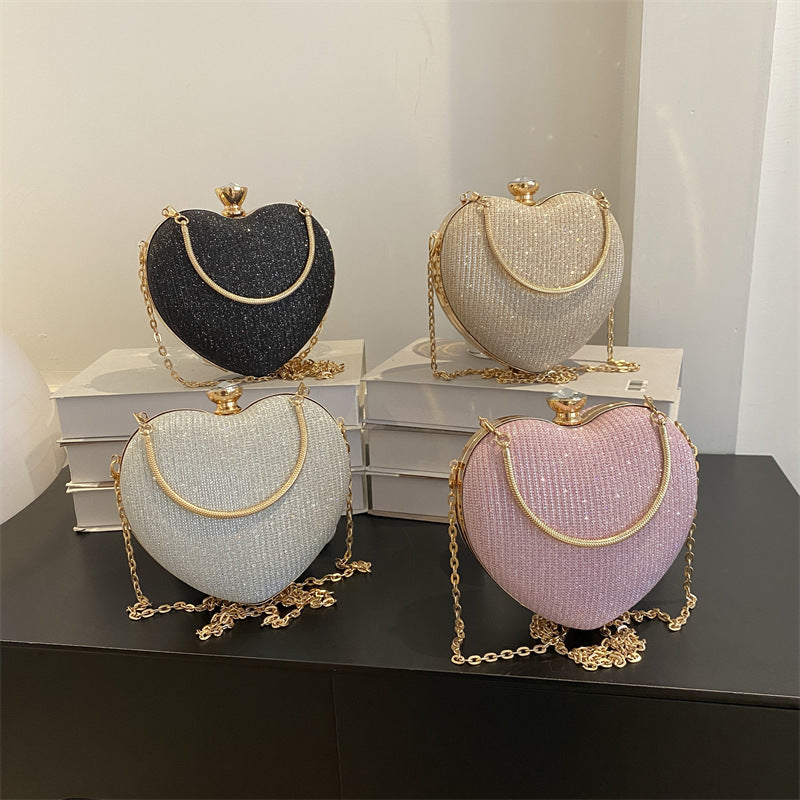 Women's High-grade Texture Can Be Love Pouch Shoulder Bags